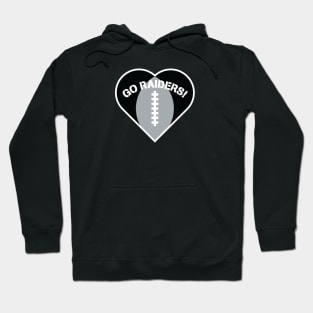 Heart Shaped Las Vegas Raiders Hoodie